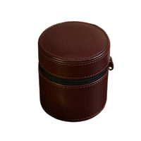 Travel Watch Case Hard Shell Watch Travel Case Leather-Like for Dresser Display