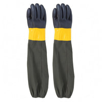 Textured Grip Chemical-Resistant Gloves Anti-Slip Corrosive-Resistant Gloves 70 Cm