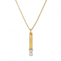 Whistle Pendant Necklace Discreet Necklace with Whistle Pendant Portable
