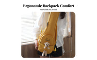 Adjustable Shoulder Straps 23 Inch Ukulele Case Portable Padded Ukulele Backpack Lightweight for Beginners, Kids, Travel, Outdoor, Concerts