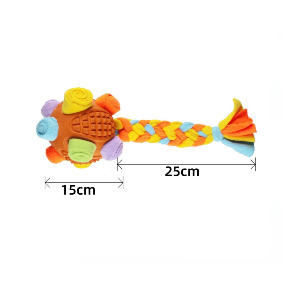 Mental Stimulation Food Dispensing Ball Slow Feeder Treat Dispensing Brain-Teaser Ball Encourages Natural Foraging Dog Treat Brain-Teaser Long-Lasting for Training