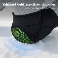 Impact-resistant knee pads for running
