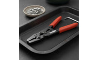 Labor-Saving Ratchet Crimping Plier Easy to Use Wire Connector Crimping Tool Automatic Rebound Wiring Pliers for Electronics Projects