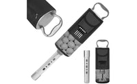Golf Ball Pickup Tube Mesh Golf Ball Retriever with Pocket Lightweight for Golfers, Driving Range