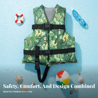 EPE Foam Flotation Vest Lightweight children's Flotation Vest Kids Aquatic Vest Comfortable Fit children's Buoyancy Aid