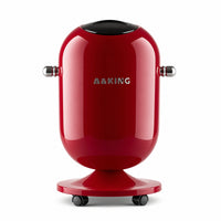 Trash Can with Removable Inner Container 15L Trash Can with Wheels Wastebasket Wheeled Bin Rolling for Kitchen, Office