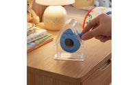 Acrylic Electronic Pet Stand High Clearness Transparent Digital Pet Case Anti-Slip Pads House-Shaped Display Holder for Enthusiasts