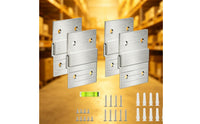 Z Clip Hanger Heavy Duty Z-Shaped Bracket Hanger Mounting Bracket with Screws Easy to Install Hanging Hardware Sturdy for DIYers