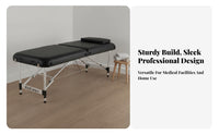 Space-Saving Portable Massage Table Waterproof & Oil-Resistant Folding Treatment Bed Easy to Clean Foldable Spa Couch Stable Construction for Beauticians, Mobile Therapists, Estheticians, Medical Center, Travel