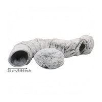 Padded Soft Cat Tunnel Bed Cushioned Cat Tunnel Bed