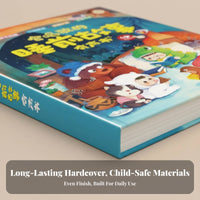 Screen-Non-Screen Bedtime Story Sound Book Supports Independent Play Point and Read Audio Book Easy to Use for Children, Boys, Preschool