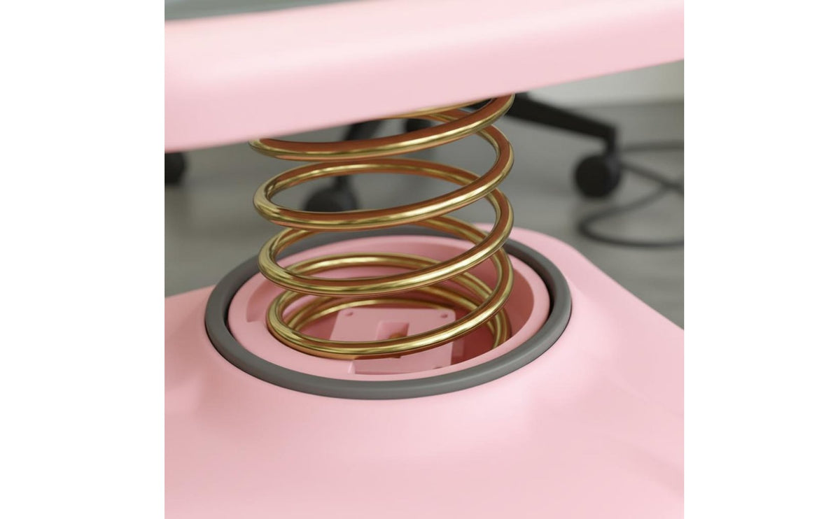 springs Loaded Footrest Stable Base Bouncing Foot Support Prevents Office Accessory for Students