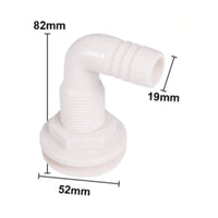 Bilge Pump Hose with Outlet Fitting Anti-Kink Bilge Pump Hose Versatile