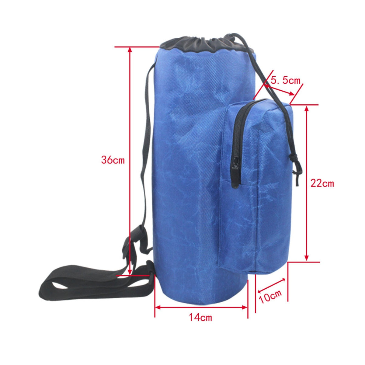 Gas Cylinder Backpack Bag Lightweight Adjustable Straps Backpack Heating Cylinder Carrier