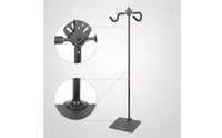 Bike Storage Stand Freestanding Bike Stand with Adjustable Hooks Bike Workstand with Adjustable Height Long-Lasting Space Saving