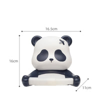 Decorative Cartoon Panda Toilet Paper Holder Long-Lasting Cartoon Roll Paper Holder Multi-Purpose Wall Mounted Creature Tissue Rack Original Design for Kitchen, Restaurant