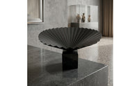 Pleated Fruit Bowl Modern Dish Stylish for Coffee Table