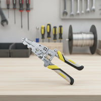 Folding Wire Stripper Pliers Multifunctional Wire Stripping Pliers Tool Insulated Ergonomic for Electricians