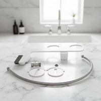 Non-Electric Bidet Attachment Gunmetal Gray for Home