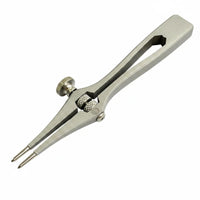 Adjustable Spacing Leather Punch High Carbon Stainless Steel Adjustable for DIY Enthusiasts