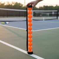Holds 12 Balls Pickleball Pickup Tube No Bending Portable Pickleball Ball Picker Back Saver Sports Gear Detachable