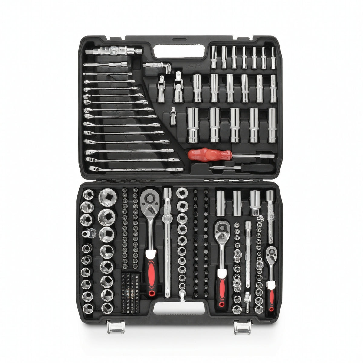 216 Pieces Pneumatic Socket Tool Kit Impact-Ready Tools Rust-Resistant