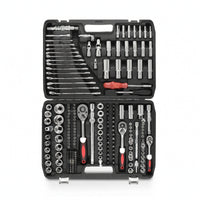 216 Pieces Pneumatic Socket Tool Kit Impact-Ready Tools Rust-Resistant