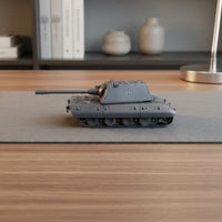 Vehicle Tank Model Rotating Turret German Heavy Tank Model   Collectible for Desk