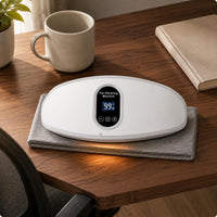 Heated Waist Massage Belt Digital Display Wearable Massage Belt Heated Back Massager Contoured Personal Care Gadget Portable