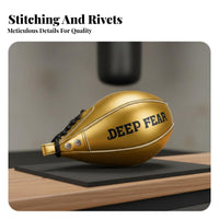 Improves Reflexes Boxing Pear Ball Fast Rebound Pear Shaped Punching Ball Long-Lasting Latex Bladder Speed Bag Reinforced Seams for Boxers, Professionals, Home Gym