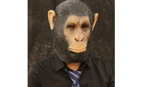 Ape Headpiece Full-Head Wearable Primate Headpiece Realistic for Adults, Cosplayers, Costume Parties, Jokes