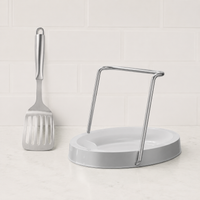 Lid Organizer O-Ring Stainless Steel, Pan Lid Organizer, Anti-Drip Kitchen Lid Support, for Clean Worktop
