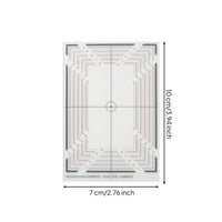 Clear Trading Card Centering Tool Printed Card Centering Tool Sturdy Portable for Desk