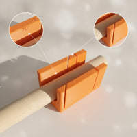 45-Degree Saw Guide with Anti-Slip Pad Compact Dowel Cutting Guide Straight-Cut Tool Versatile for Woodworkers, DIYers, Woodworking, Workshop