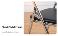 Foldable Plastic Folding Chair Space-Saving Seating Furniture Multi-Purpose Portable Seat Easy Unfold and Close for Event Organizers, Office Managers, Conference Room, Outdoor Events, Queueing, Gardening