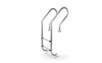 2-Step Pool Ladder Stainless Steel Pool Ladder with Handrails Anti-Slip