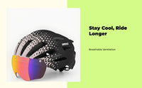 Bike Helmet: Adjustable Ventilation