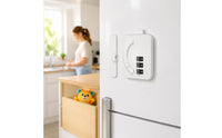 Password Change Tool Included 3-Digit Combination Lock Easy to Install Self-Adhesive Lock