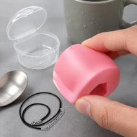 Jawline Exerciser Facial Muscle Trainer Silicone Chew Tool for Neck and Face Slimming