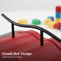Great Gift Fingerboard Skatepark Combinable Parts Mini Skatepark Playset Modular Design for Teens, Hobbyists