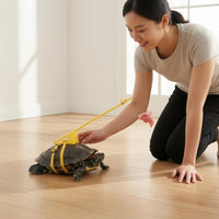 Turtle Walking Leash Telescopic Turtle Leash Harness Rod Handle Pet Tortoise Walking Rope for Outdoor