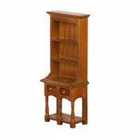 Dollhouse Bookcase Vintage Style Dollhouse Bookshelf Compact Size Mini Bookshelf for Model Scene