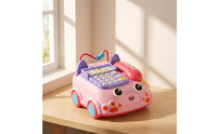 Playful Toy Phone Car Educational Learning Phone Sensory Baby Telephone Toy Colorful for Playroom, Classroom