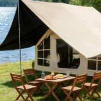 3-4 Person Inflatable Camping Tent Breathable Inflatable Tent Portable Shelter Comfortable for Outdoor