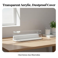 Clean Proof Collectible Display Shelf Easy to Assemble Clear Acrylic Display Case Tiered Surprise Box Organizer