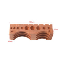 Jewelry Shaping Block Solid Hardwood Jewelry Forming Block Tool Grooved Rectangular for Craftsmen, Workbench, Workshop