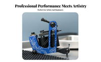 Beginncoil deviceEasy-to-Use doubleCoil coil device Stable Pcoil deviceformance 10-Wrap Coil Machine Comfortable Grip ing Equipment Balanced Weight for Professionals, Practice pcoil deviceiods