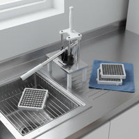 French Fry Cutter Easy to Use Fry Strips Maker Stainless Steel Manual Press Cutter for Snack Shop