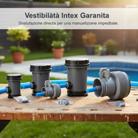Pool Plunger Valve Hose Connector for Intex Filter Pumps