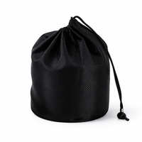 Contoured Eye for Adults, Sleep Accessories Kit with Earplugs Pouch Waterproof Storage Bag Organizer, Travel Essentials for Flying with Drawstring
